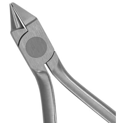 OrthoExtent Orthodontic Bird Beak Pliers, 5" Length, Wire Bending Capacity up to .03" (.76 mm), 420 Stainless Steel - OrthoExtent Orthodontic Bird Beak Pliers. Wire bending capacity up to .03" - Image 1