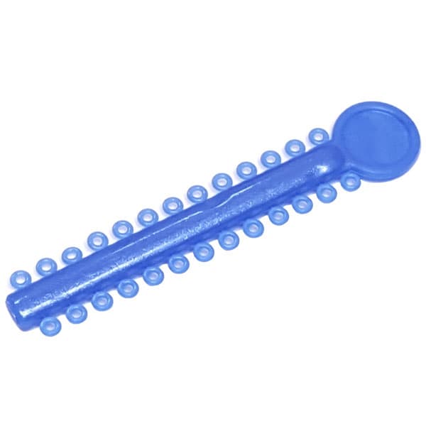 OrthoExtent Orthodontic Ligature Ties, Cyan Pearl, 26 Ties per Stick, 1040 Ties per Bag - OrthoExtent Orthodontic Ligature Ties Cyan Pearl. 26 ties on each stick. 1040 - Image 1