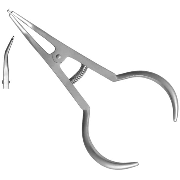 OrthoExtent Orthodontic Separating Pliers, Smooth Satin Finish, 6" Length, 420 Stainless Steel - OrthoExtent Orthodontic Separating Pliers with Smooth Satin Finish. Designed - Image 1