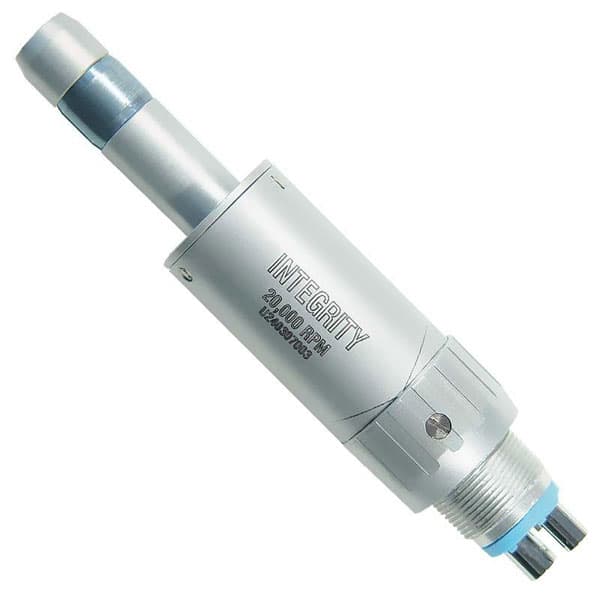 Integrity 20,000 RPM E-Type Reversible Air Motor, Low-Speed, 4-Hole, Made in USA - Integrity 20000 RPM E-Type Reversible Air Motor - Image 1