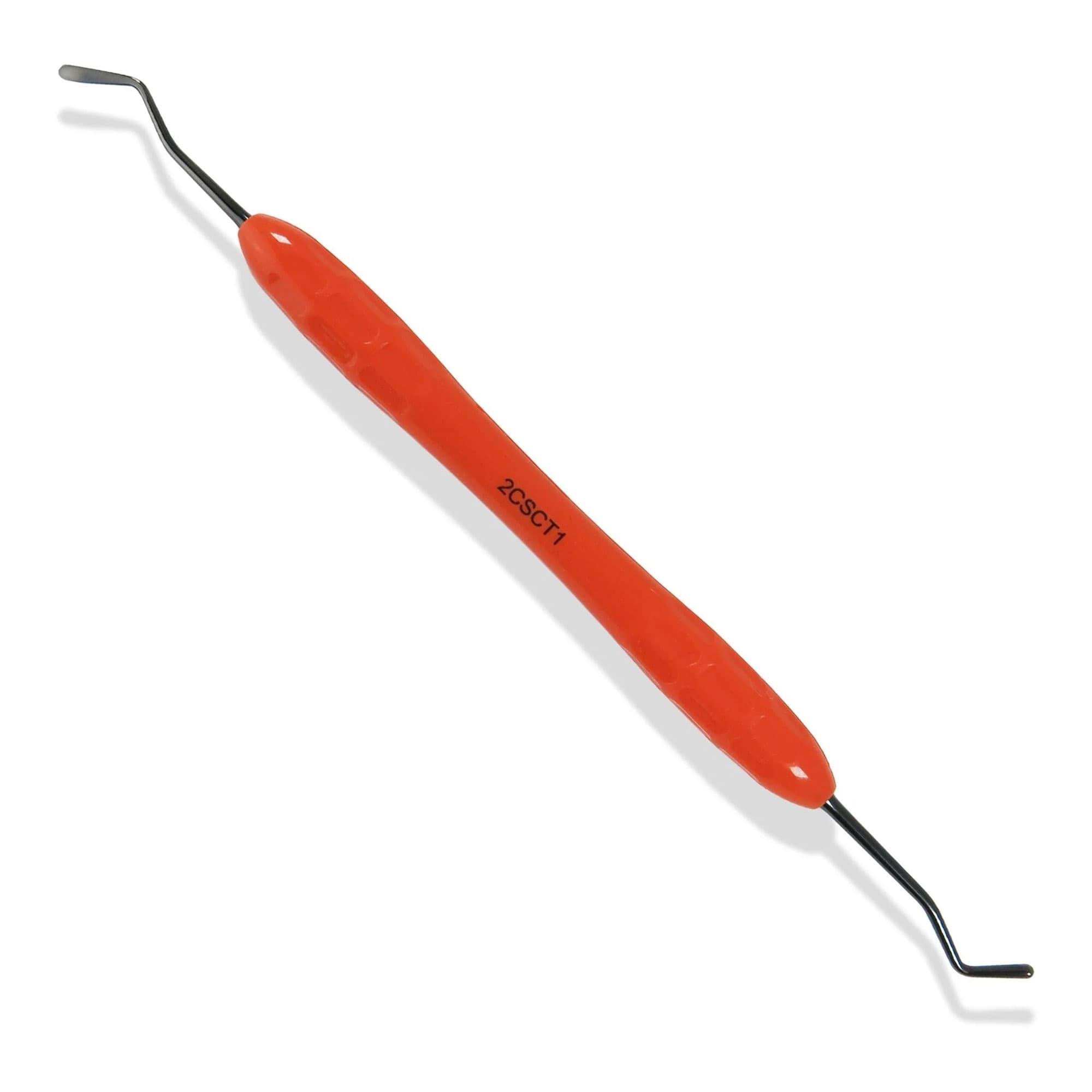 Osung Composite Instrument CT 1, Titanium Tips, Silicone Handle, Paddle and Rounder Condenser, 2.1mm/2.0mm - Osung Composite Instrument with Titanium Tips and a Silicone Handle, CT 1 - Image 1