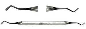 Osung Composite Instrument with Titanium Tips, CT 2, Combination of Paddle and Rounder Condenser Tips, 3.2mm/1.4mm - Osung Composite Instrument with Titanium Tips, CT 2, Combination of paddle - Image 1