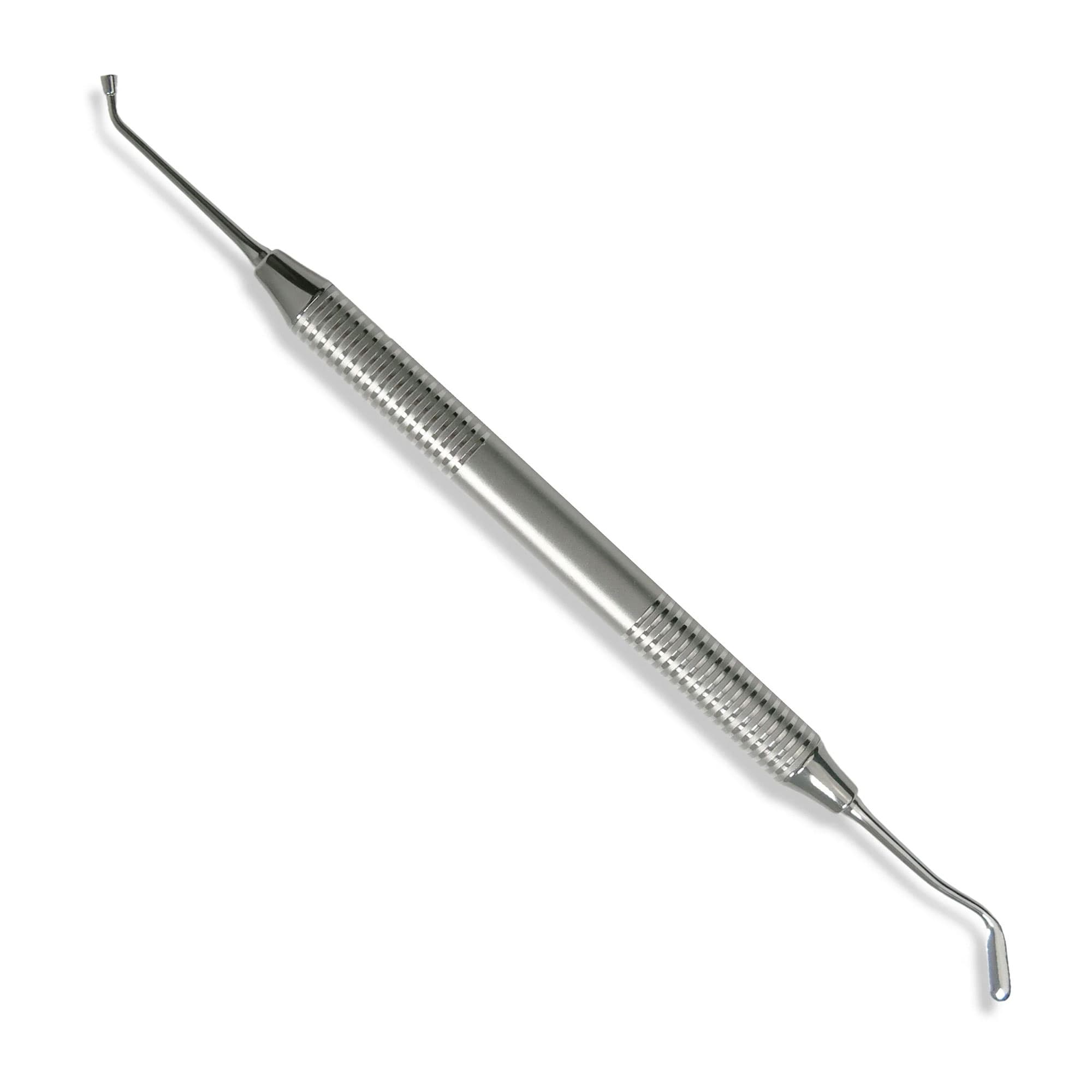 Osung #2 Woodson Plastic Filling Instrument, Stainless Steel Handle, Paddle/Plugger Tips 3.1mm/2.5mm - Osung #2 Woodson Plastic Filling Instrument with a Stainless Steel handle. Tip - Image 1