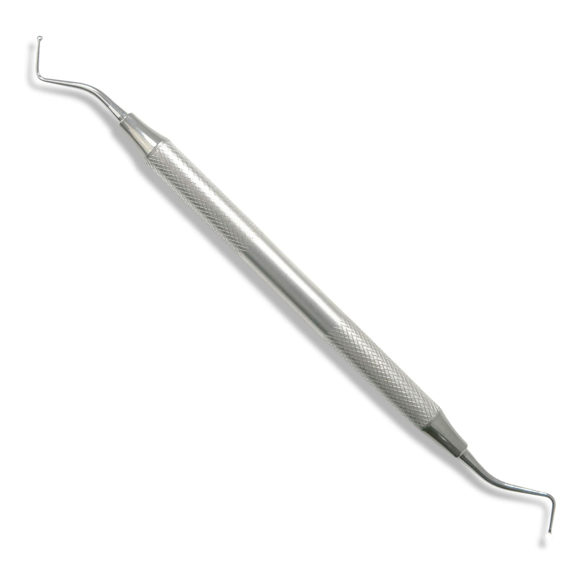 Osung E2 Dental Excavator, Double-Ended Spade, 1.5mm/1.5mm Tip Width - Osung E2 dental excavator, double ended spade with tip width 1.5mm/1.5mm - Image 1