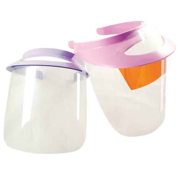 Pac-Dent iVisor Visor and Shield Kit with Peach Visor, 1 Visor and 3 Shields - iVisor Visor and Shield Kit with Peach Visor. Contains:1 Visor and 3 Shields - Image 1