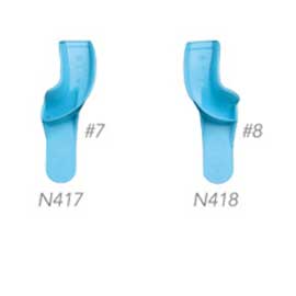 Pac-Dent Opti-Tray Disposable Upper Left/Lower Right Quadrant Non-Perforated Impression Tray, Light Blue, 12/Pk - Opti-Tray Disposable Upper Left/Lower Right Quadrant Non-Perforated Impression - Image 1
