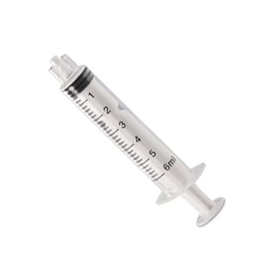 Pac-Dent Luer Lock Endo Irrigation Syringes, 6 cc, Disposable, Non-Sterile, 50/Pk, 241 - Luer Lock Endo Irrigation Syringes, 6 cc, 50/Pk, 241 - Image 1