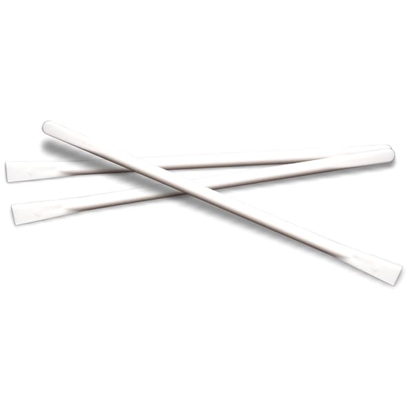 Pac-Dent White Plastic Mixing Sticks, Spatula Head, 100/Box, PD-905 - Mixing Sticks - Spatula Head - Image 1