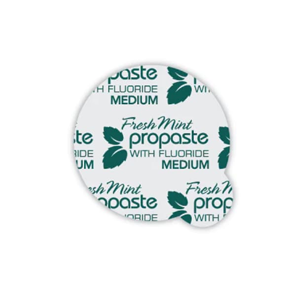 Pac-Dent ProAngle Plus + ProPaste Prophy Angle with Torque Cup and Medium Mint Paste, 500/Box - ProAngle Plus + ProPaste Prophy Angle with Torque Cup and Medium Mint Paste, 500/Box. - Image 1