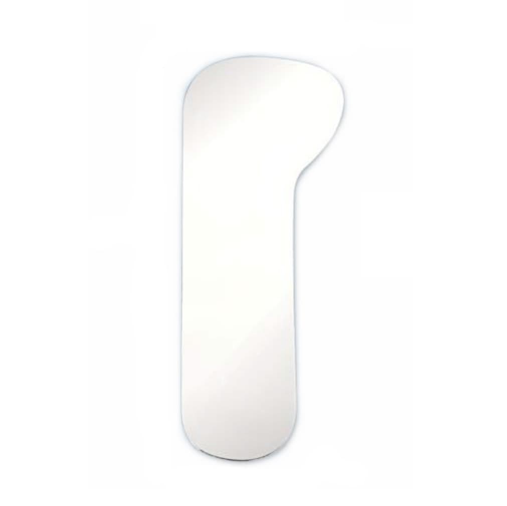 Plasdent Wide Buccal Intraoral Photography Mirror, One-Sided Stainless Steel, 2-1/4" x 5-1/2" x 1-3/5" - Plasdent Wide Buccal Intraoral Photography Mirror, 2 1/4"x 5 1/2"x 1 3/5" - Image 1