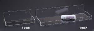 Plasdent Small Wall Organizer, Clear, 8-1/4" W x 3" H x 3-1/2" D - Plasdent Small Wall Organizer - Clear, 8-1/4" W x 3" H x 3-1/2" D - Image 1