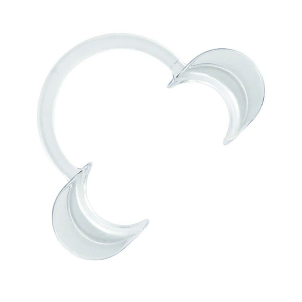 PlastCare USA Cheek Retractor, Clear, Small, 10/Pk - PlastCare USA Cheek Retractor, Clear, Small, 10/Pk - Image 1