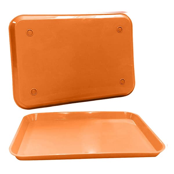 PlastCare USA Set-Up Trays, Flat Size B (Ritter), Orange, 1/Pk - PlastCare USA Set-Up Trays, Flat Size B (Ritter), Orange, 1/Pk - Image 1