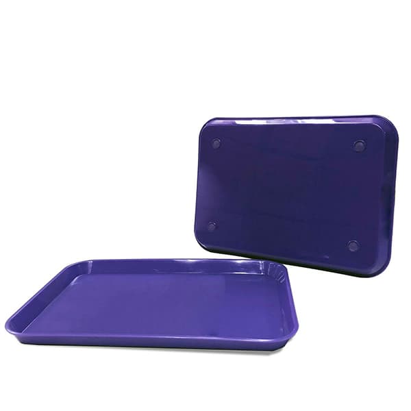PlastCare USA Set-Up Trays, Flat Size B (Ritter), Purple, 1/Pk - PlastCare USA Set-Up Trays, Flat Size B (Ritter), Purple, 1/Pk - Image 1