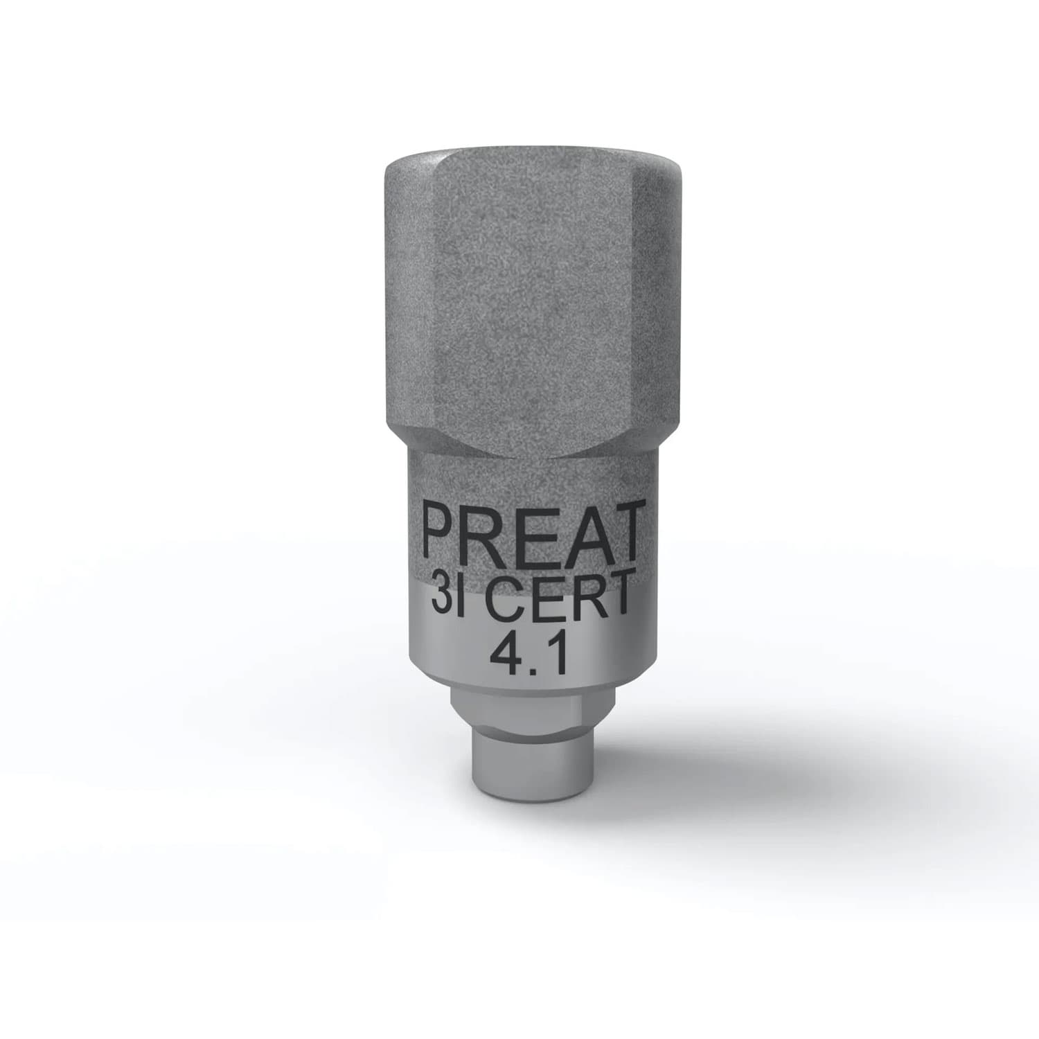 Preat Biomet 3i Certain Compatible 4.1 mm Titanium Scan Body, 1/Pk - Preat Biomet 3i Certain Compatible 4.1 mm Titanium Scan Body, 1/Pk - Image 1
