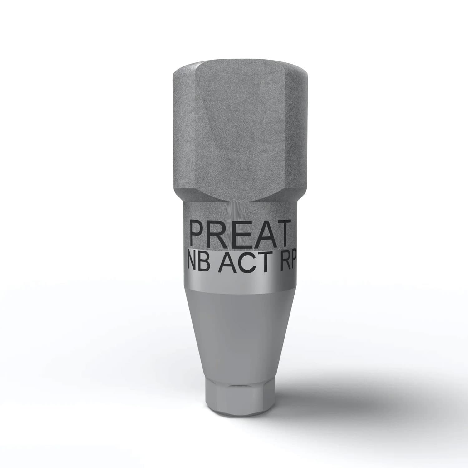 Preat Nobel Biocare Active/Conical RP 4.3/5.0mm Titanium Scan Body, 1/Pk - Preat Nobel Biocare Active/Conical RP 4.3/5.0mm Titanium Scan Body, 1/Pk - Image 1