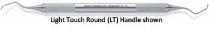 Premier #1/2 Barnhart Curette, Double-Ended, LT Handle - Premier #1/2 Barnhart Curette DE with LT handle - Image 1