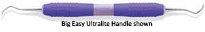 Premier #13S/14S Double End McCall Curette with Big Easy Ultralite Handle - Premier #13S/14S double end McCall Curette with Big Easy Ultralite handle - Image 1