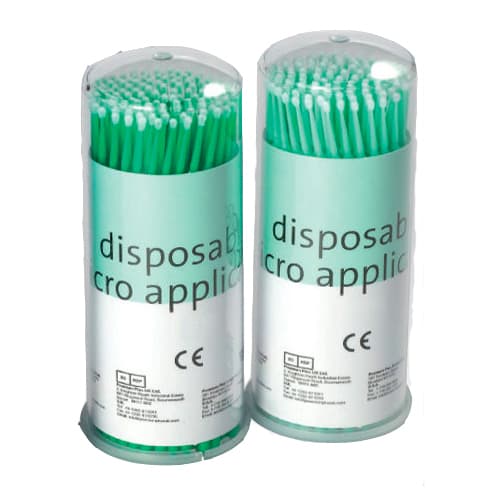 Premium Plus FINE Micro Applicator Brushes, Standard Handles, 4" Long, 400/Tube - Premium Plus FINE Micro Applicators Brushes with Standard Handles 4" Long - Image 1
