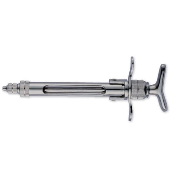 Premium Plus 1.8 ml Standard Non-Aspirating Injection Syringe, Stainless Steel, 1/Pk - Premium Plus 1.8 ml Standard Non-Aspirating Injection Syringe, 1/Pk. Stainless - Image 1