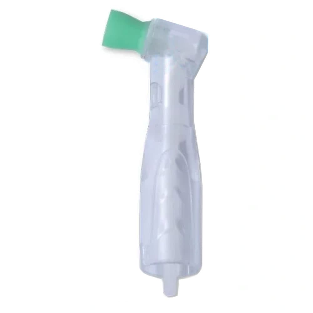 Premium Plus Clear Disposable Prophy Angle, Soft Short Cup, Green, 100/Pk - Premium Plus Clear Disposable Prophy Angle, Soft Short Cup, Green, 100/Pk - Image 1