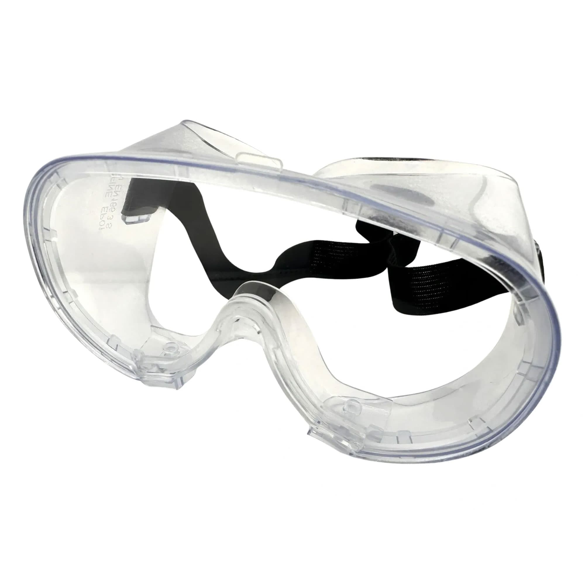 Premium Plus Clear Safety Goggles, Adjustable, Replaceable Shields, 1/Pk - Premium Plus Clear Safety Goggles, 1/Pk - Image 1