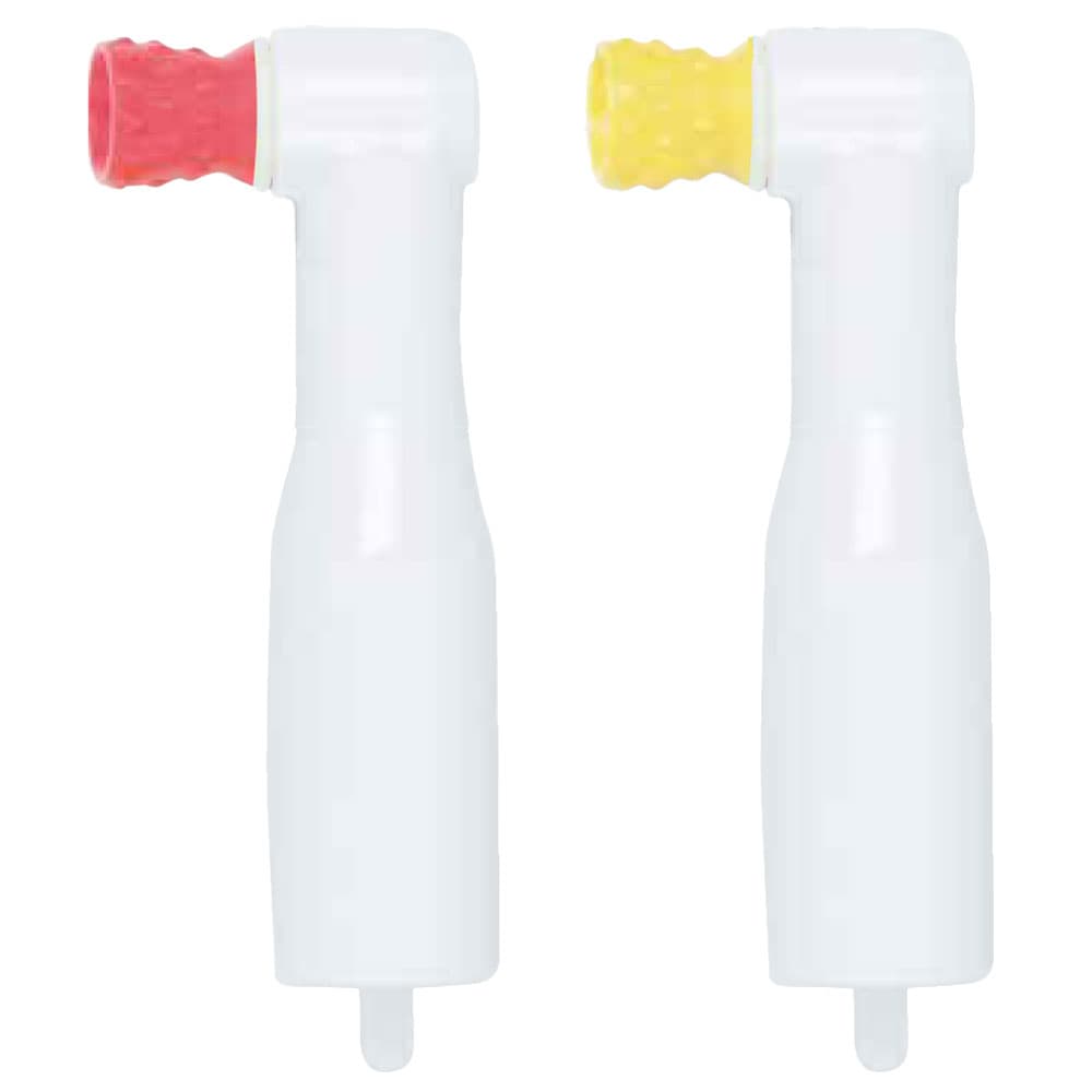 Premium Plus Disposable Prophy Angle, 90°, X-Soft Short Cup, Assorted Colors, 100/Pk - Premium Plus Disposable White 90° Prophy Angle, X-Soft Short Cup, Asst Colors, 100/Pk - Image 1