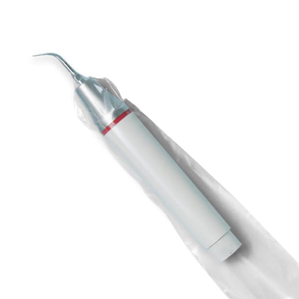 Premium Plus Low Speed Handpiece Sleeves, Slim, 8.5" x 1.5", Disposable, 500/Pk - Premium Plus Low Speed Handpiece Sleeves - Slim (8 1/2" x 1 1/2"). Disposable - Image 1