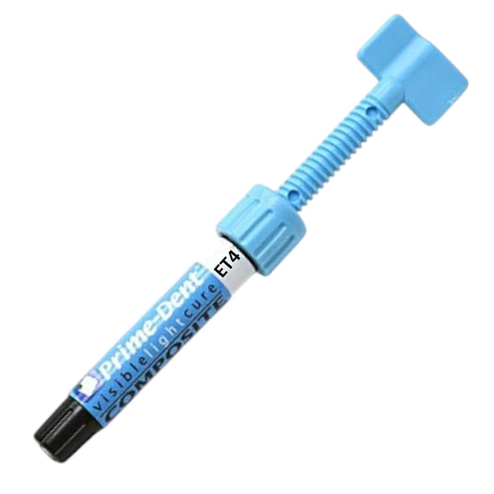 Prime-Dent Nano-Hybrid Light-Cure VLC Composite, Shade Translucent Enamel, 4.5g Syringe Refill, 1/Pk - Prime-Dent Nano-Hybrid Light-Cure VLC Composite, Shade Translucent Enamel, 4.5gm Syringe Refill, 1/Pk - Image 1
