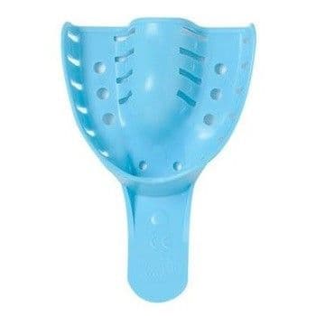 Primo Disposable Impression Trays, Medium Upper, #3 Perforated, 12/Pk - Primo Disposable Impression Trays. Medium Upper, #3 Perforated,12/Pk - Image 1