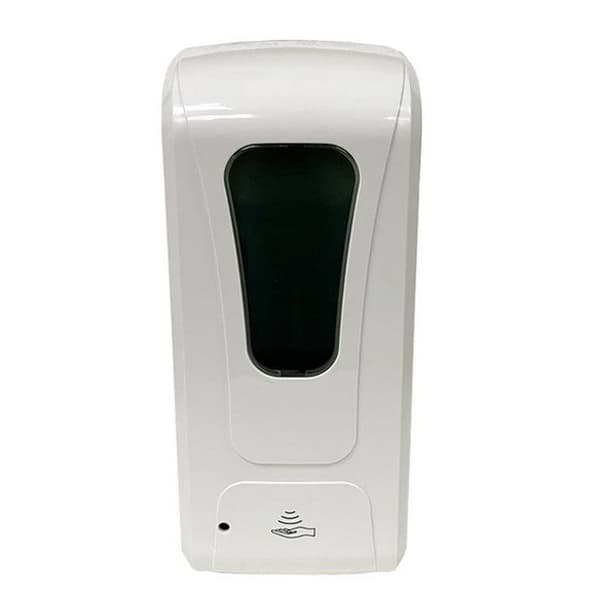 Primo Automatic Touchless Hand Sanitizer Dispenser, White, Wall Mount, 1000 ml Refillable Reservoir, 1/Pk - Primo Automatic Hand Sanitizer Dispenser â White 1/Pk. Touchless Wall Mount - Image 1