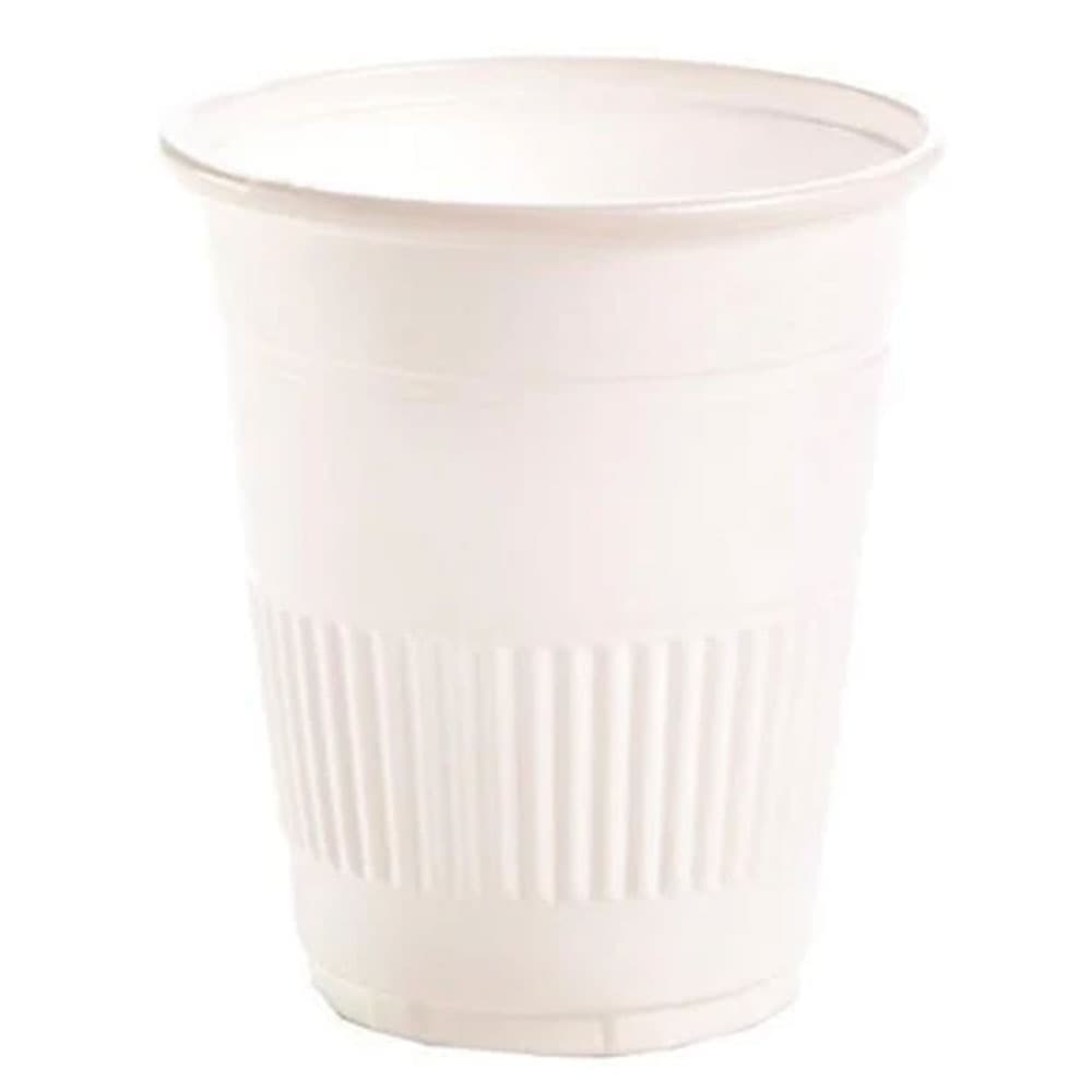 Primo Disposable 5 oz. Plastic Cups, White, 1000/Case - Primo Disposable 5 oz. Plastic Cups, White, 1000/Case - Image 1