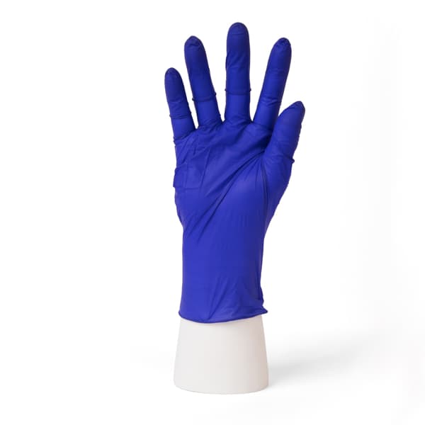 Primo Nitrile Exam Gloves, Extra Small, Cobalt Blue, Powder-Free, Latex-Free, 3 mil, 100/Box - Primo Nitrile Exam Gloves, Extra Small, Cobalt Blue, 100/Bx - Image 1