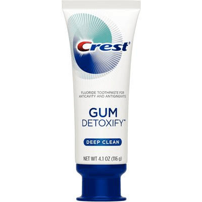 Crest Gum Detoxify Toothpaste, Deep Clean, Anticavity & Antigingivitis, 4.1 oz Tube, Case of 24 - Crest Gum Detoxify Toothpaste Deep Clean. Case of 24 - 4.1 ounce tubes. It - Image 1