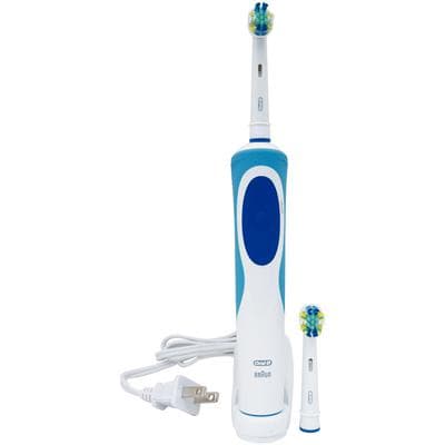 Oral-B Vitality Floss-Action Electric Toothbrush, Includes 1 Toothbrush and 1 Charger with Stand, 3/Bx - Oral-B Vitality Floss-Action Electric Toothbrush. Includes: 1 Floss Action - Image 1