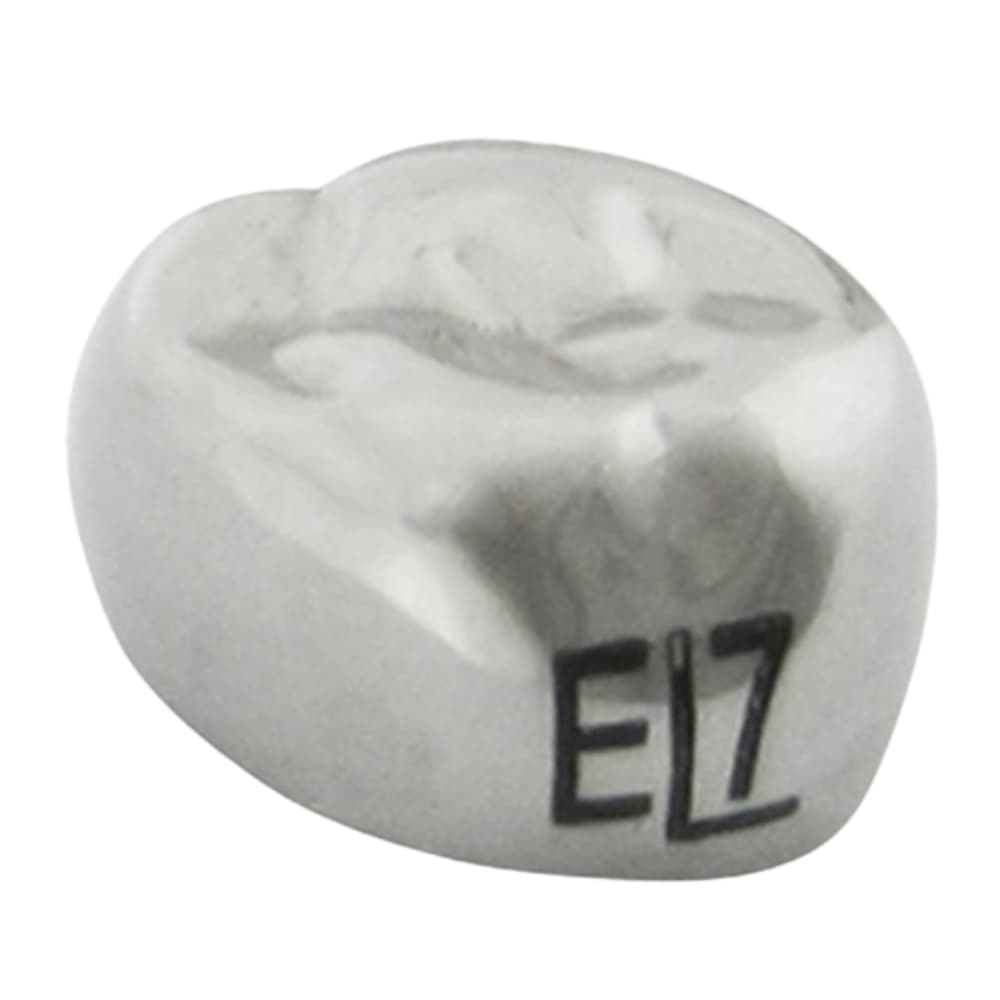 K2 Dental Stainless Steel Crown, 2nd Molar, Upper Left, Size 7, 5/Pk - K2 Dental Stainless Steel Crown, 2nd Molar, Upper Left, Size 7, 5/Pk - Image 1