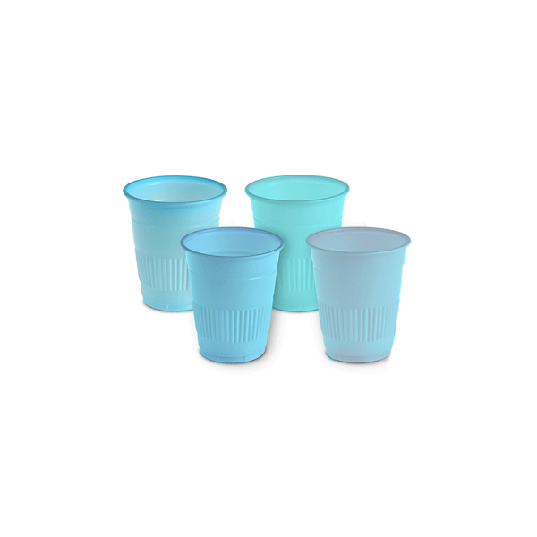 K2 Dental Blue Disposable 5 oz. Cups, 1000/Case - K2 Dental Blue Disposable 5 oz. Cups, 1000/Case - Image 1