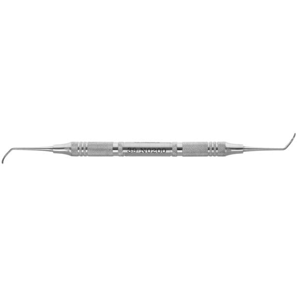 ProDent USA #2 Posterior Sickle Scaler, Double-Ended, Tempered Steel, Hollow Handle #H4 - ProDent USA #2 Posterior Sickle Scaler, Double-Ended, Tempered Steel - Image 1