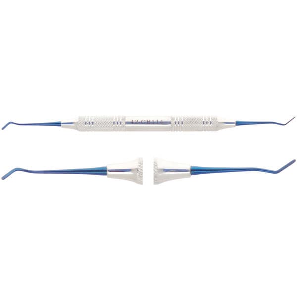 ProDent USA Balshi Cord Packer with Blue Titanium Tips, Smooth - ProDent USA Balshi Cord Packer with Blue Titanium Tips, Smooth - Image 1