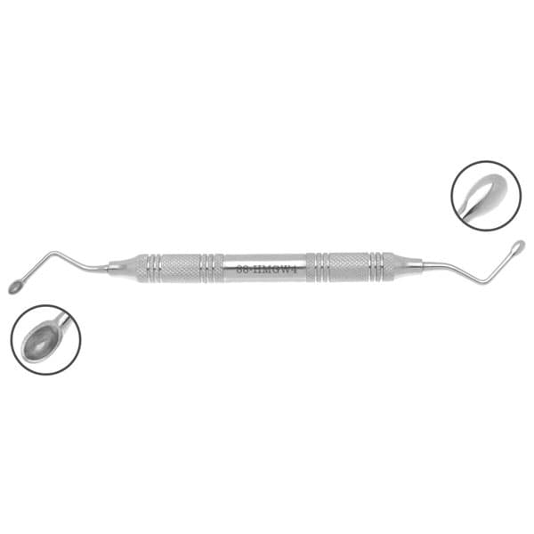 ProDent USA #4 Hemingway Bone Curette, 4.0mm - ProDent USA #4 Hemingway Bone Curette, 4.0mm - Image 1