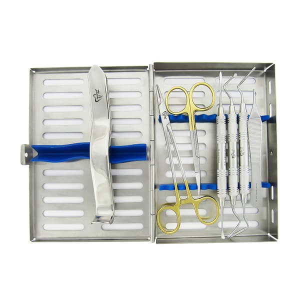 ProDent USA Ninja Implant Kit with Sterilizing Cassette and 7 Instruments - ProDent USA Ninja Implant Kit. Includes: - Image 1