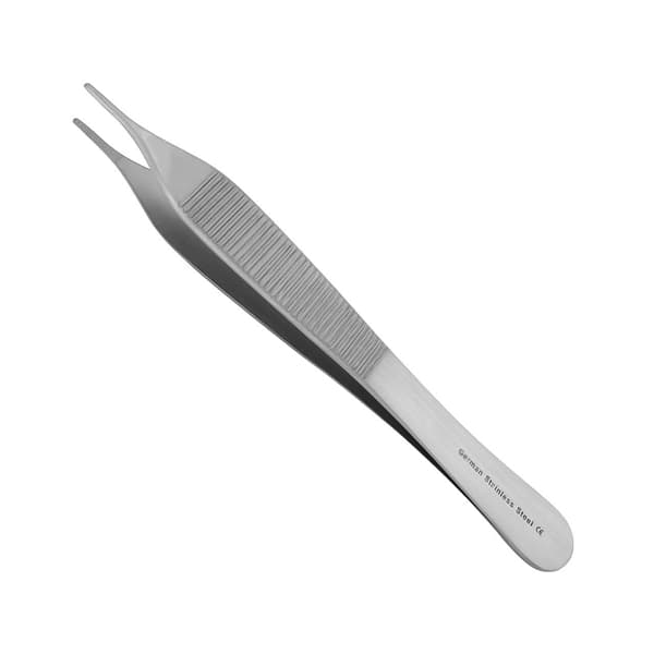 ProDent USA 4.75" Adson Dressing Forceps, Serrated - ProDent USA 4.75" Adson Dressing Forceps Serrated - Image 1