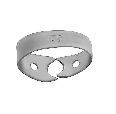 ProDent USA Rubber Dam Clamp #139, Right 3rd Molars, Wingless Smooth, Stainless Steel - ProDent USA Clamp #139 for Right 3rd Molars, Wingless Smooth. Stainless steel - Image 1