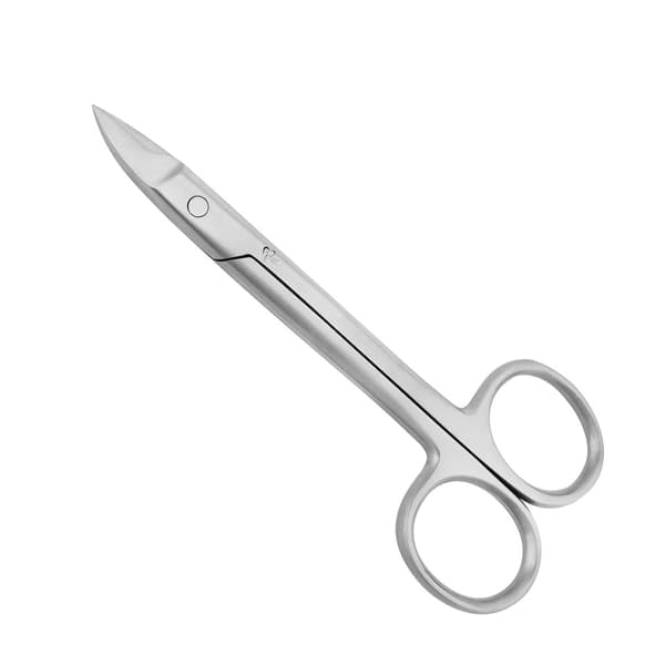ProDent USA 4.5" Crown Scissors, Curved Smooth - ProDent USA 4.5" Crown scissors, curved smooth - Image 1