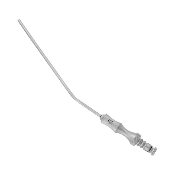 ProDent USA Frazier Suction Tube, 8 French, Stainless Steel - ProDent USA Frazier Suction Tube 8 French, Stainless Steel - Image 1