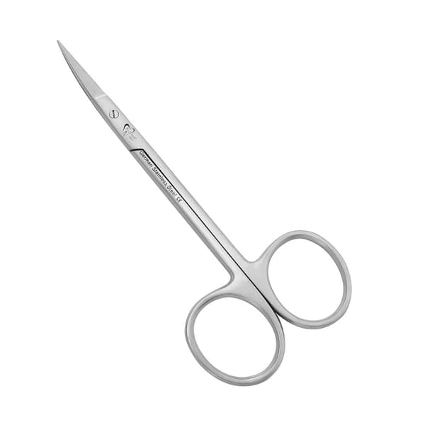 ProDent USA Iris Scissors, 4.5" Curved, Single Pair - ProDent USA Scissor - Iris 4.5" Curved - Image 1