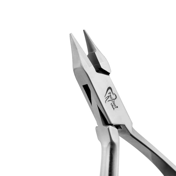 ProDent USA Light Wire Plier, No Groove, for Round .012-.020 and Rectangular .016x.022 Wire - ProDent USA Light Wire Plier, No Groove. For Light Wire, Round .012-.020 Rect - Image 1