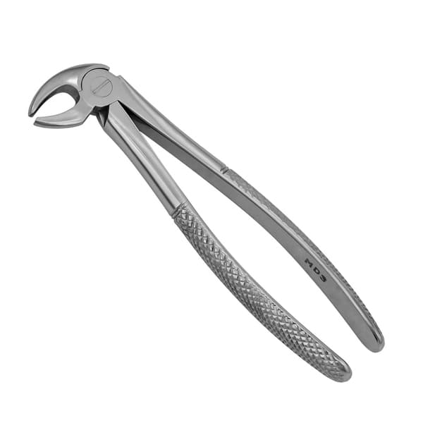 ProDent USA MD3 Mead Extraction Forceps, Lower Incisors & Roots, Smooth Satin Finish - ProDent USA MD3 Mead Extraction Forceps, Lower Incisors & Roots. Smooth, Satin - Image 1