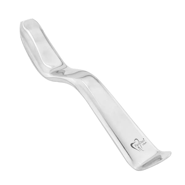 ProDent USA Serrated University of Minnesota Cheek Retractor, 5.5" Length, 23 mm Width, Non-Magnetic Stainless Steel, Autoclavable - ProDent USA Serrated University of Minnesota Cheek Retractor. 5.5" length, 23 - Image 1