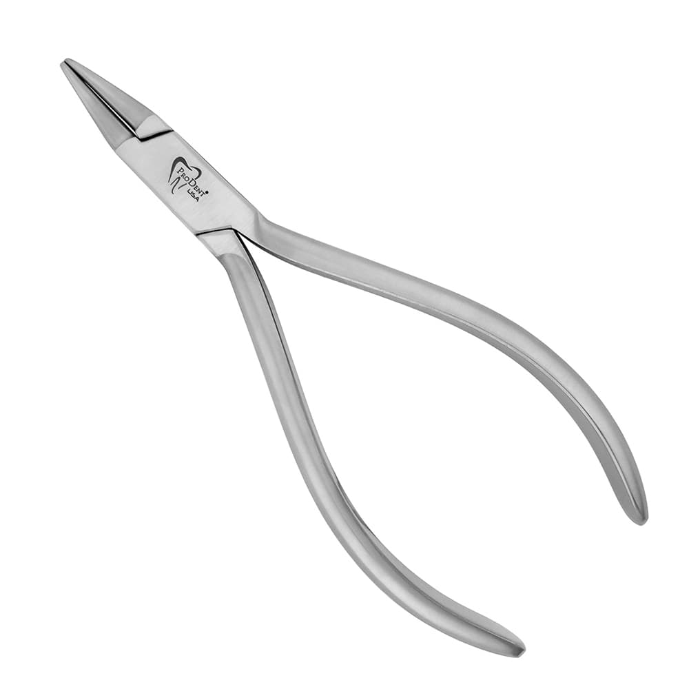 ProDent USA 107 Round Nose Pliers, Rounded Tips, Stainless Steel, 1/Pk - ProDent USA 107 Round Nose Pliers, Rounded Tips, Stainless Steel, 1/Pk - Image 1